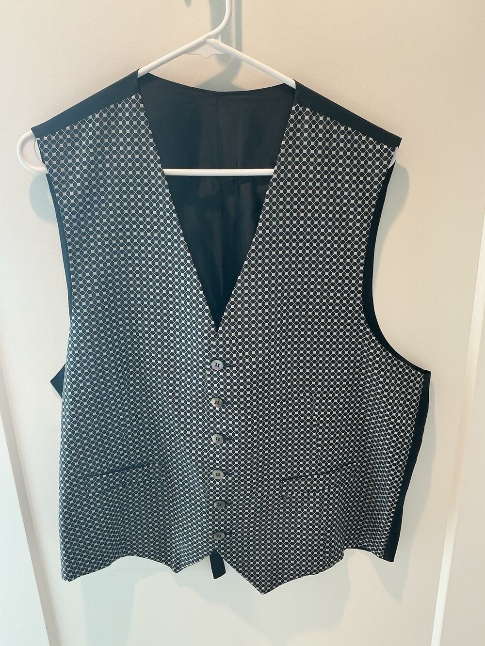 Barney’s New York Men’s Tuxedo Vest XL